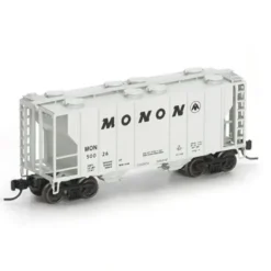 Athearn 12060 N Monon PS-2 2600 Covered Hopper #50026 - Model Train Junction: Quality Parts and Art Supplies