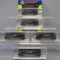Athearn 11997 N Norfolk & Western 40' 3-Bay Rib Hopper with Load 1963 #2 (5) - Model Train Junction: Quality Parts and Art Supplies