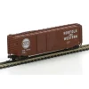 Athearn 14152 N Norfolk & Western 50' PS-1 Double Door Brown Boxcar #2 - Model Train Junction: Quality Parts and Art Supplies