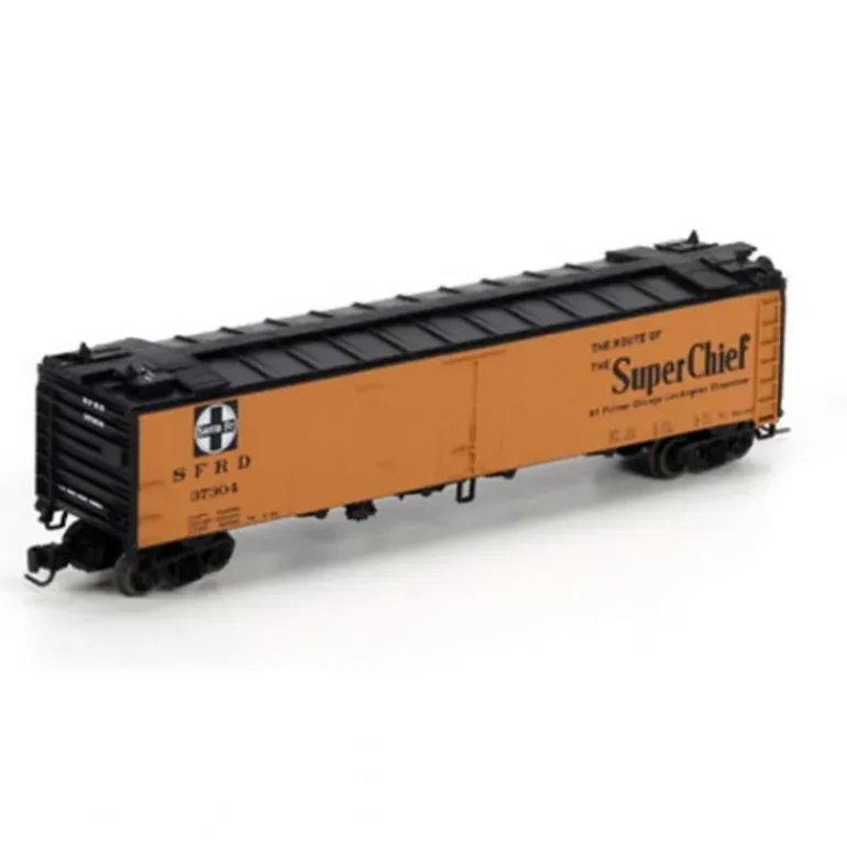 Athearn 23954 N Santa Fe 50' Ice Reefer S&T/SuperChief #37304 - Model Train Junction: Quality Parts and Art Supplies