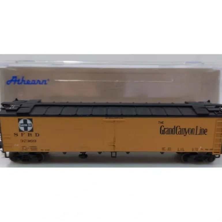 Athearn 23959 N Santa Fe Grand Canyon 50' Ice Bunker Reefer #37369 - Model Train Junction: Quality Parts and Art Supplies