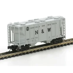 Athearn 12014 N Scale Norfolk and Western PS-2 2600 Covered Hopper #170731 - Model Train Junction: Quality Parts and Art Supplies