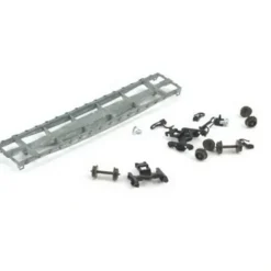 Athearn 10870 N Undecorated 53' Bulkhead Flat - Model Train Junction: Quality Parts and Art Supplies