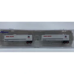 Athearn 14211 N Union Pacific 40' Fruehauf Smooth Trailers #1 (Set of 2) - Model Train Junction: Quality Parts and Art Supplies