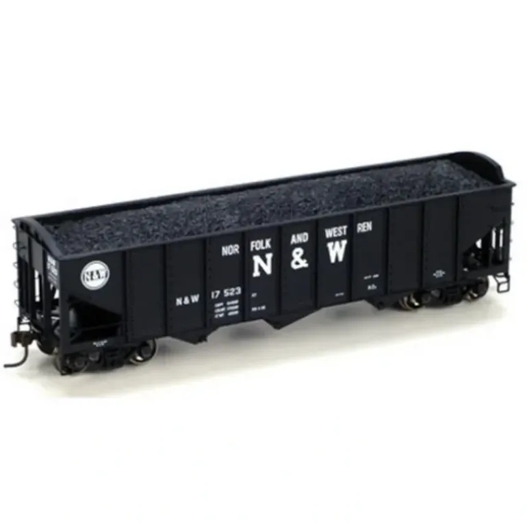 Athearn 76392 N&W 40' 3-Bay Ribbed Hopper w/Load #1963 - Model Train Junction: Quality Parts and Art Supplies