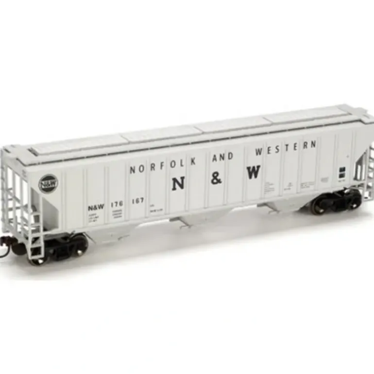 Athearn 72359 N&W 54' PS Covered Hopper #176167 - Model Train Junction: Quality Parts and Art Supplies
