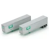 Athearn 73270 Penn Central PC 40' Fruehauf Z-Van Trailers #2 (Set of 2) - Model Train Junction: Quality Parts and Art Supplies