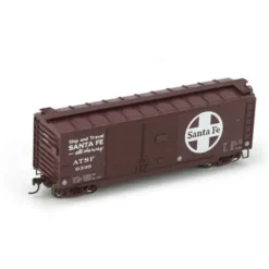 Athearn 74902 Santa Fe 40' Double Door Boxcar #6339 - Model Train Junction: Quality Parts and Art Supplies