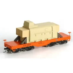 Athearn 92695 Santa Fe Heavy-Duty Flat with Load #90029 - Model Train Junction: Quality Parts and Art Supplies
