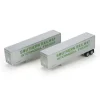 Athearn 73272 Southern 40' Fruehauf Z-Van Trailers #2 (Set of 2) - Model Train Junction: Quality Parts and Art Supplies