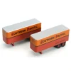 Athearn 92475 Southern Pacific/Truck Service 25' Trailers 314 & 351 (Set of 2) - Model Train Junction: Quality Parts and Art Supplies