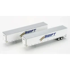 Athearn 28408 Swift 53'' Wabash Duraplate Trailers - Model Train Junction: Quality Parts and Art Supplies