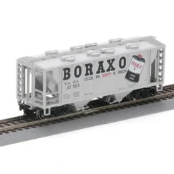 Athearn 94395 US Boraxo PS2 2003 2-Bay Covered Hopper #31061 - Model Train Junction: Quality Parts and Art Supplies