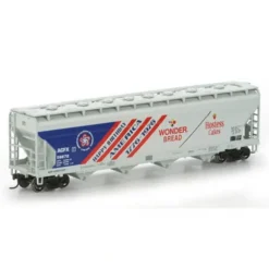 Athearn 72296 Wonder Bread ACF 4-Bay CF Hopper #56672 - Model Train Junction: Quality Parts and Art Supplies