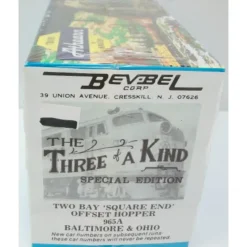 Athearn 965A HO B&O 2 Bay Offset Hopper Kits (Pack of 3) - Model Train Junction: Quality Parts and Art Supplies