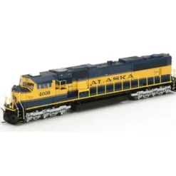 Athearn G64763 HO Alaska/Spirit of Wasilla SD70MAC Diesel Locomotive #4008 - Model Train Junction: Quality Parts and Art Supplies