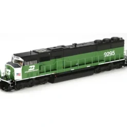 Athearn G67388 HO Burlington Northern SD60M Diesel Locomotive w/DCC/Sound #9295 - Model Train Junction: Quality Parts and Art Supplies