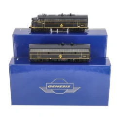 Athearn G22239 HO Erie Lackawanna F7A/F7B Diesel Locomotive #7131, #7122 - Model Train Junction: Quality Parts and Art Supplies