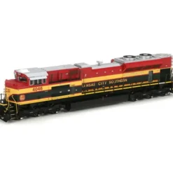 Athearn G68618 HO Scale Kansas City Southern SD70ACe Diesel #4046 W/Sound - Model Train Junction: Quality Parts and Art Supplies
