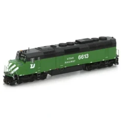 Athearn G67649 HO Utah Railroad F45 Diesel Locomotive w/DCC & Sound #6613 - Model Train Junction: Quality Parts and Art Supplies