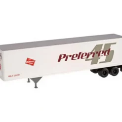Atlas 12123 1:87 HO Milwaukee Rd. 45' Pines Trailer #251015 - Model Train Junction: Quality Parts and Art Supplies