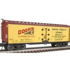 Atlas 8095 3 Rail Doggie Diner 40' Wood Reefer - Model Train Junction: Quality Parts and Art Supplies