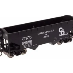Atlas 18892 C&O 2-Bay Offset Hopper #50590 - Model Train Junction: Quality Parts and Art Supplies