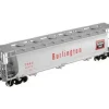 Atlas 19326 CB&Q 3-Bay Cylindrical Hopper No. 85403 - Model Train Junction: Quality Parts and Art Supplies
