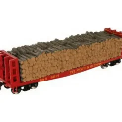 Atlas 16045 D&H 42' Pulpwood Flatcar #8002 - Model Train Junction: Quality Parts and Art Supplies