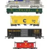 Atlas 0040 Delaware & Hudson HO Gauge Diesel Freight Train Set - Model Train Junction: Quality Parts and Art Supplies