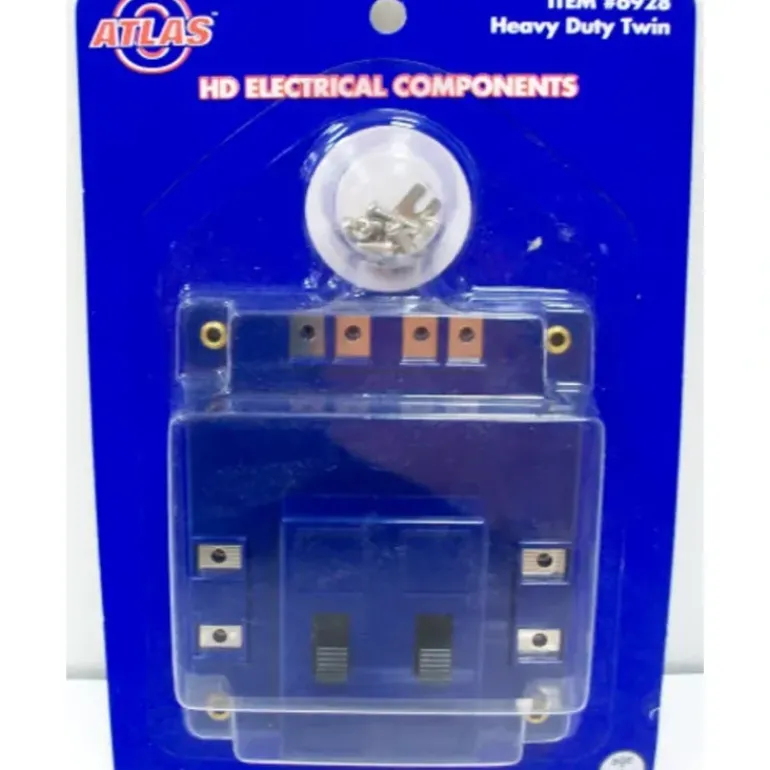 Atlas 6928 Heavy Duty Twin Electrical Components - Model Train Junction: Quality Parts and Art Supplies