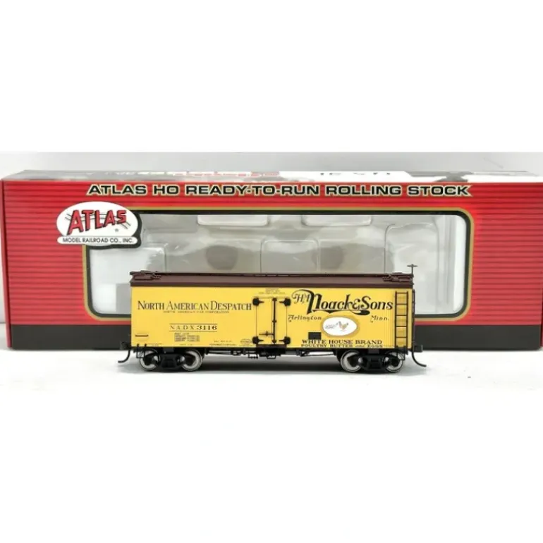 Atlas 61231 H.M.Noack 36' Wood Reefer #1 - Model Train Junction: Quality Parts and Art Supplies