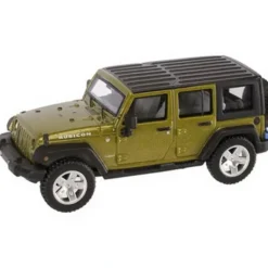 Atlas 99087082 HO 2007 Green Jeep Wrangler 4 Door - Model Train Junction: Quality Parts and Art Supplies