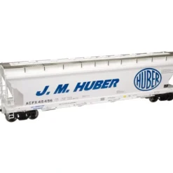 Atlas 20001064 HO ACF CF Hopper J.M. Huber #45457 - Model Train Junction: Quality Parts and Art Supplies