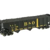 Atlas 20000456 HO Baltimore & Ohio 70T 3-Bay Hopper #13081 - Model Train Junction: Quality Parts and Art Supplies