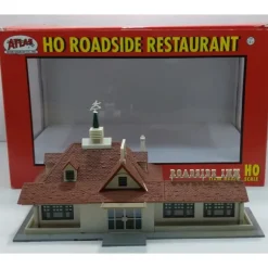Atlas 660 HO Built-Up Roadside Restaurant - Model Train Junction: Quality Parts and Art Supplies