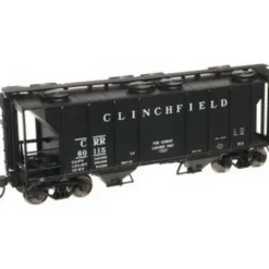 Atlas 11289 HO Clinchfield Trainman PS-2 Covered Hopper #60102 - Model Train Junction: Quality Parts and Art Supplies
