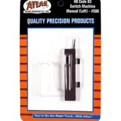 Atlas 0586 HO Code 83 Left Hand Manual Switch Machine - Model Train Junction: Quality Parts and Art Supplies