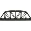 Atlas 888 HO Code 100 18" Black Through Truss Bridge Plastic Kit - Model Train Junction: Quality Parts and Art Supplies
