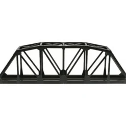 Atlas 888 HO Code 100 18" Black Through Truss Bridge Plastic Kit - Model Train Junction: Quality Parts and Art Supplies