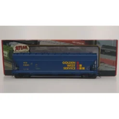 Atlas 1406-1 HO Golden West Service 3-Bay Hopper Car #518001 - Model Train Junction: Quality Parts and Art Supplies