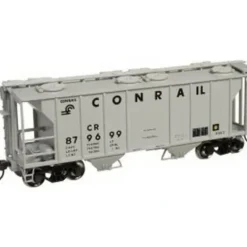 Atlas 11291 HO HO Conrail PS-2 Covered Hopper #879855 - Model Train Junction: Quality Parts and Art Supplies