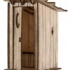Atlas 4001008 HO Laser Cut KIT Outhouse - Model Train Junction: Quality Parts and Art Supplies