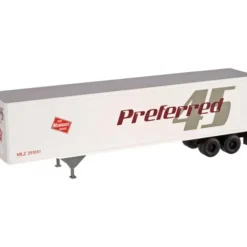 Atlas 1212-2 HO Milwaukee "Preferred 45" 45' Pines Trailer #251051 - Model Train Junction: Quality Parts and Art Supplies