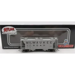 Atlas 17183 HO Milwaukee Road PS-2 2-Bay Covered Hopper #98819 NIB - Model Train Junction: Quality Parts and Art Supplies