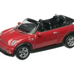 Atlas 30000062 HO Mini Cooper S Cabrio, Red - Model Train Junction: Quality Parts and Art Supplies