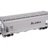 Atlas 20000467 HO Scale Alaska 3560 Centerflow Hopper #14605 - Model Train Junction: Quality Parts and Art Supplies