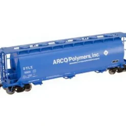 Atlas 19822 HO Scale ARCO Polymers ACF 3-Bay Cylindrical Hopper #1003 - Model Train Junction: Quality Parts and Art Supplies