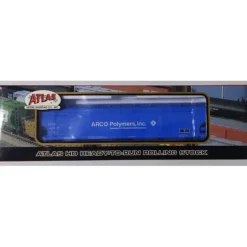 Atlas 20000005 HO Scale Arco Polymers ACF 5701 Centerflow Hopper #496 - Model Train Junction: Quality Parts and Art Supplies