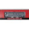 Atlas 1931-02 HO Scale Baltimore & Ohio 3-Bay Cylindrical Hopper Car #837537 - Model Train Junction: Quality Parts and Art Supplies